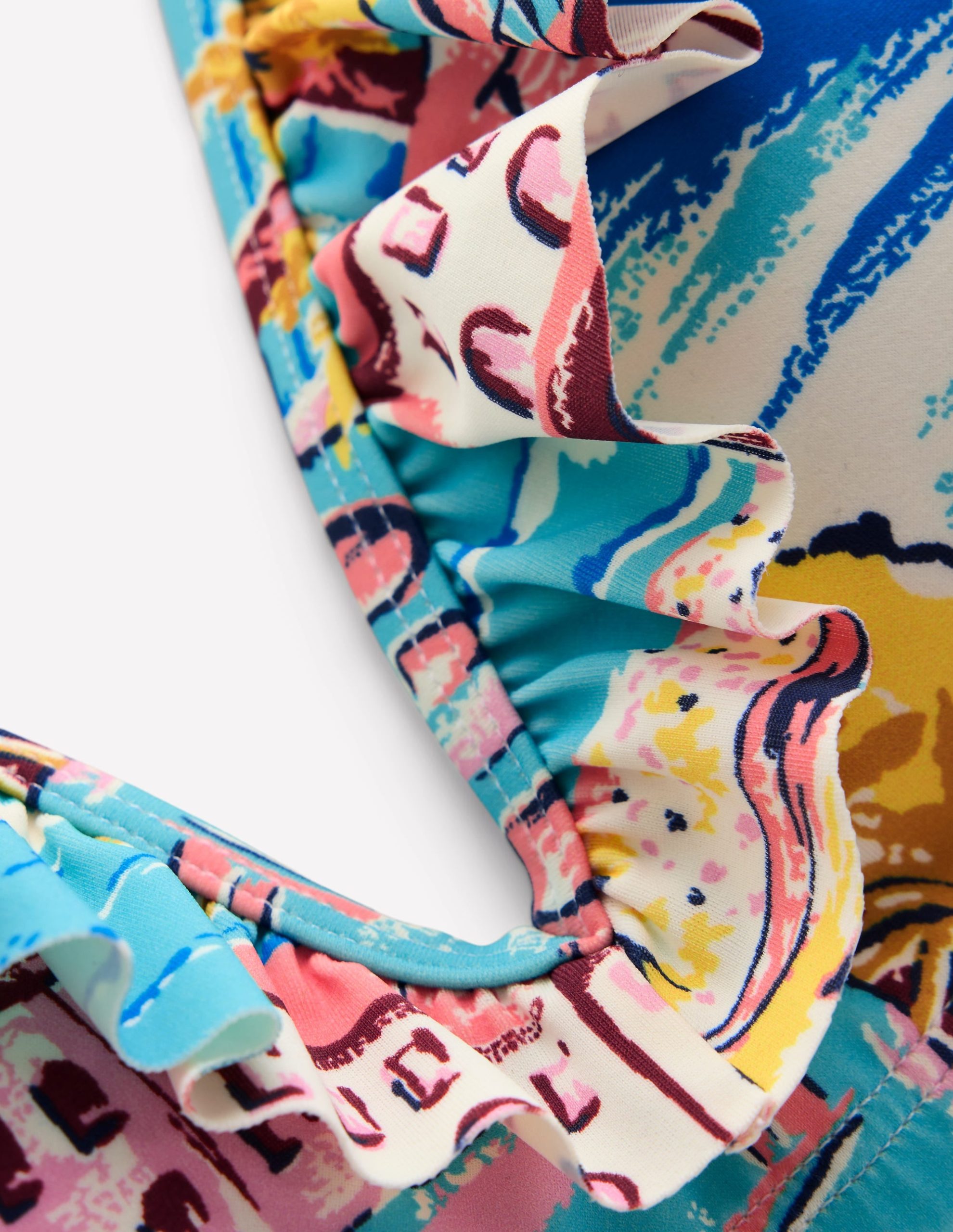 Evia Ruffle Bikini Top-Multi. Paradise Bay - Image 9