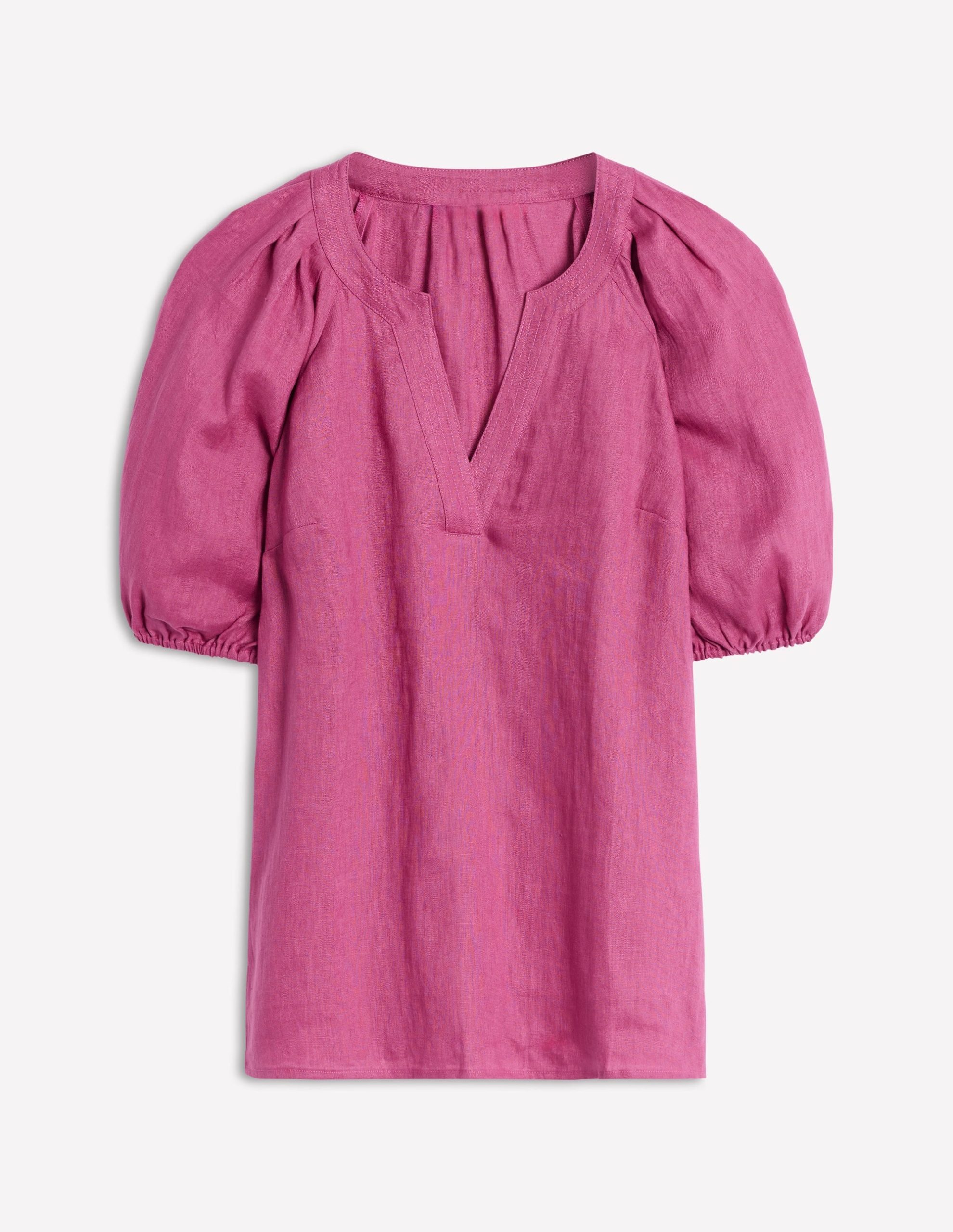 Brooke Linen Top-Purple Damson - Image 7