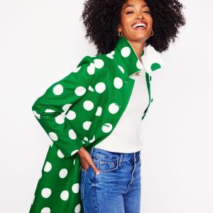 Occasion Coat-Abstract Dot