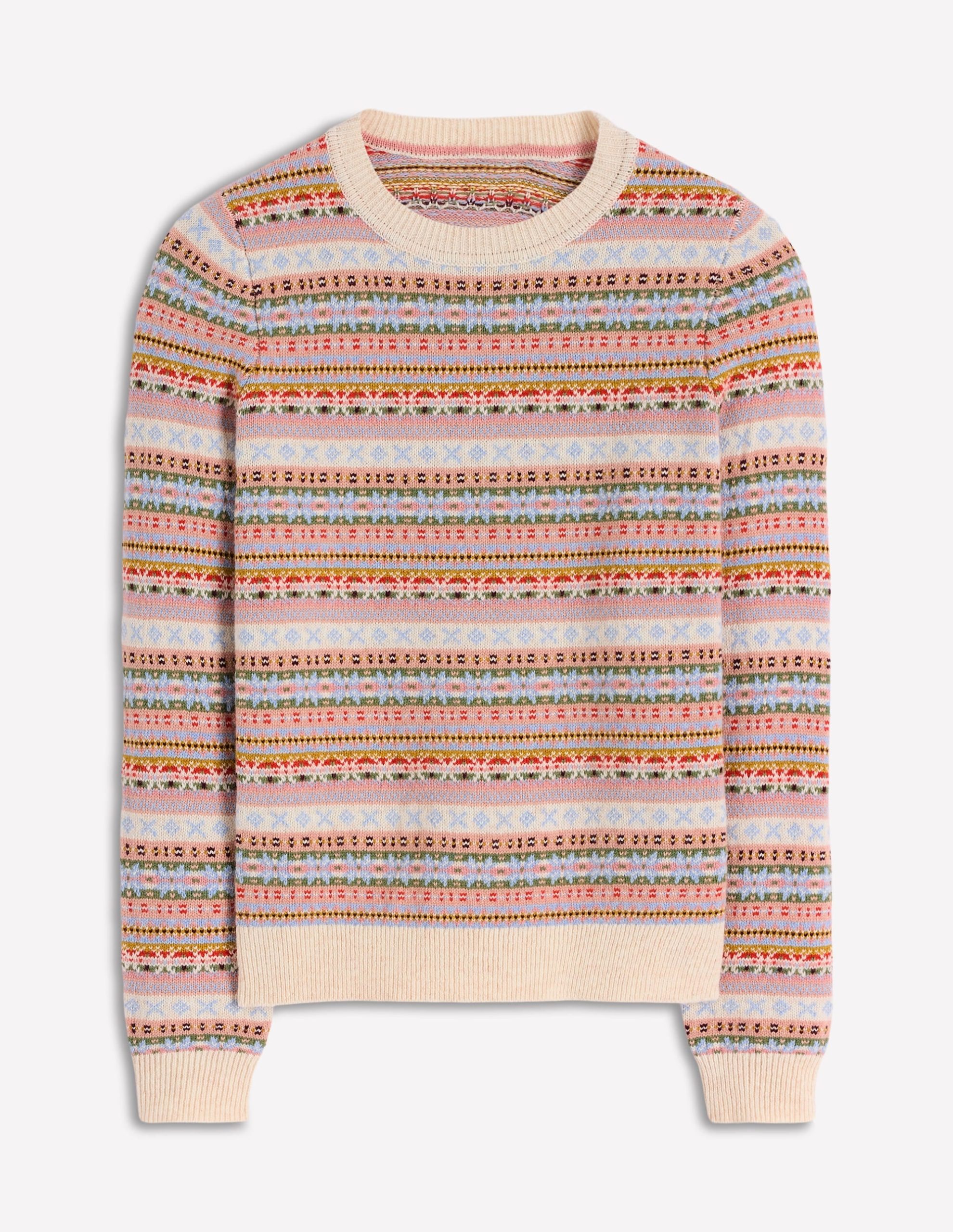 Edie Fair Isle Sweater-Heritage Fair Isle - Image 6