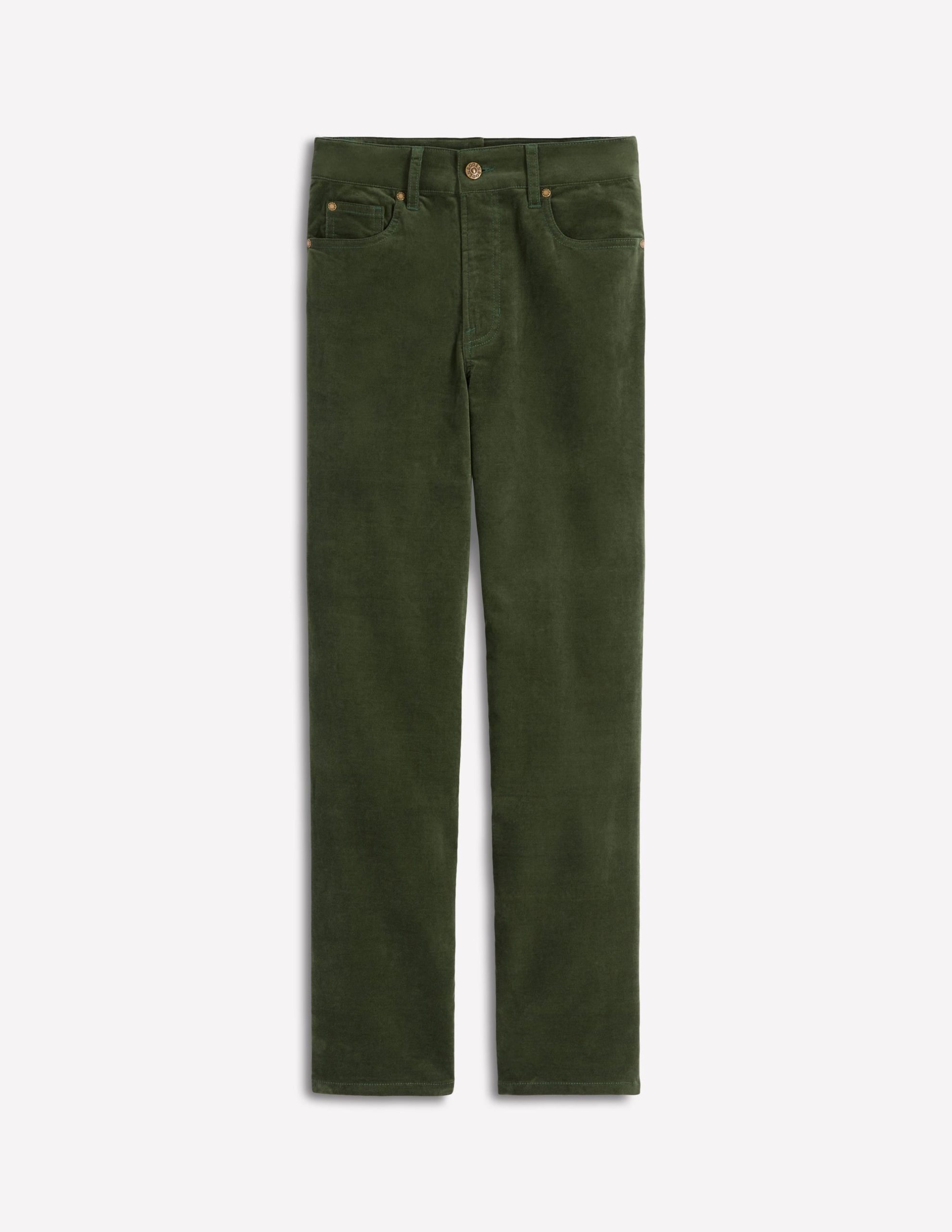 Velveteen Straight Jeans-Douglas Fir - Image 7