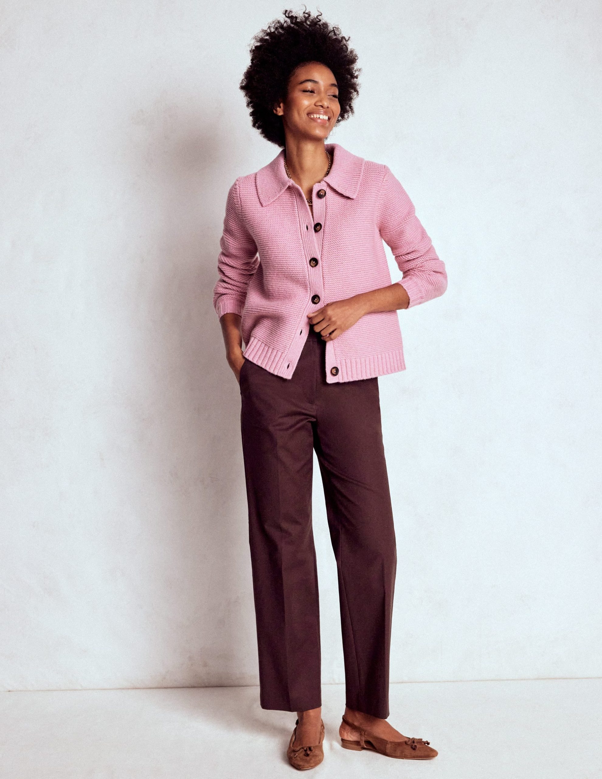 Canonbury 7/8 Pants-Deep Aubergine