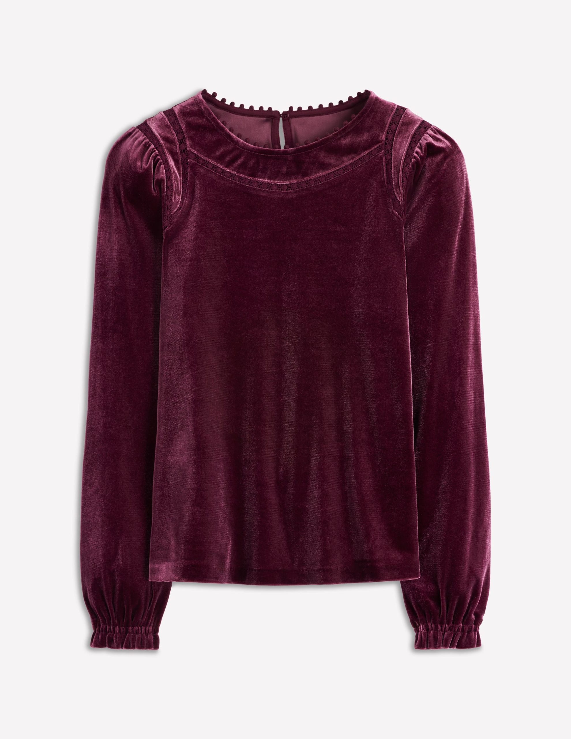 Mila Velvet Top-Deep Wisteria - Image 6