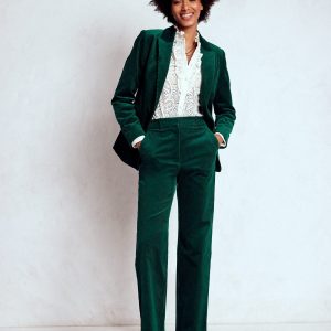 Stamford Cord Blazer-Fern
