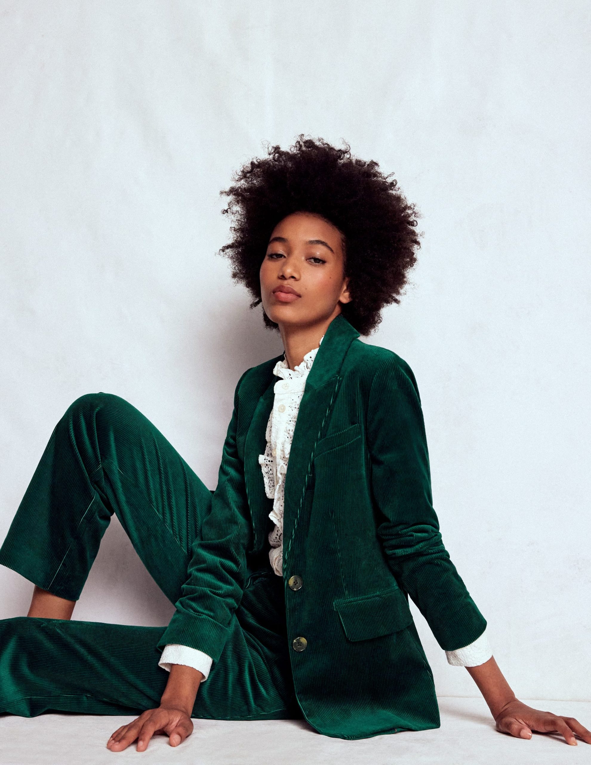 Stamford Cord Blazer-Fern - Image 5