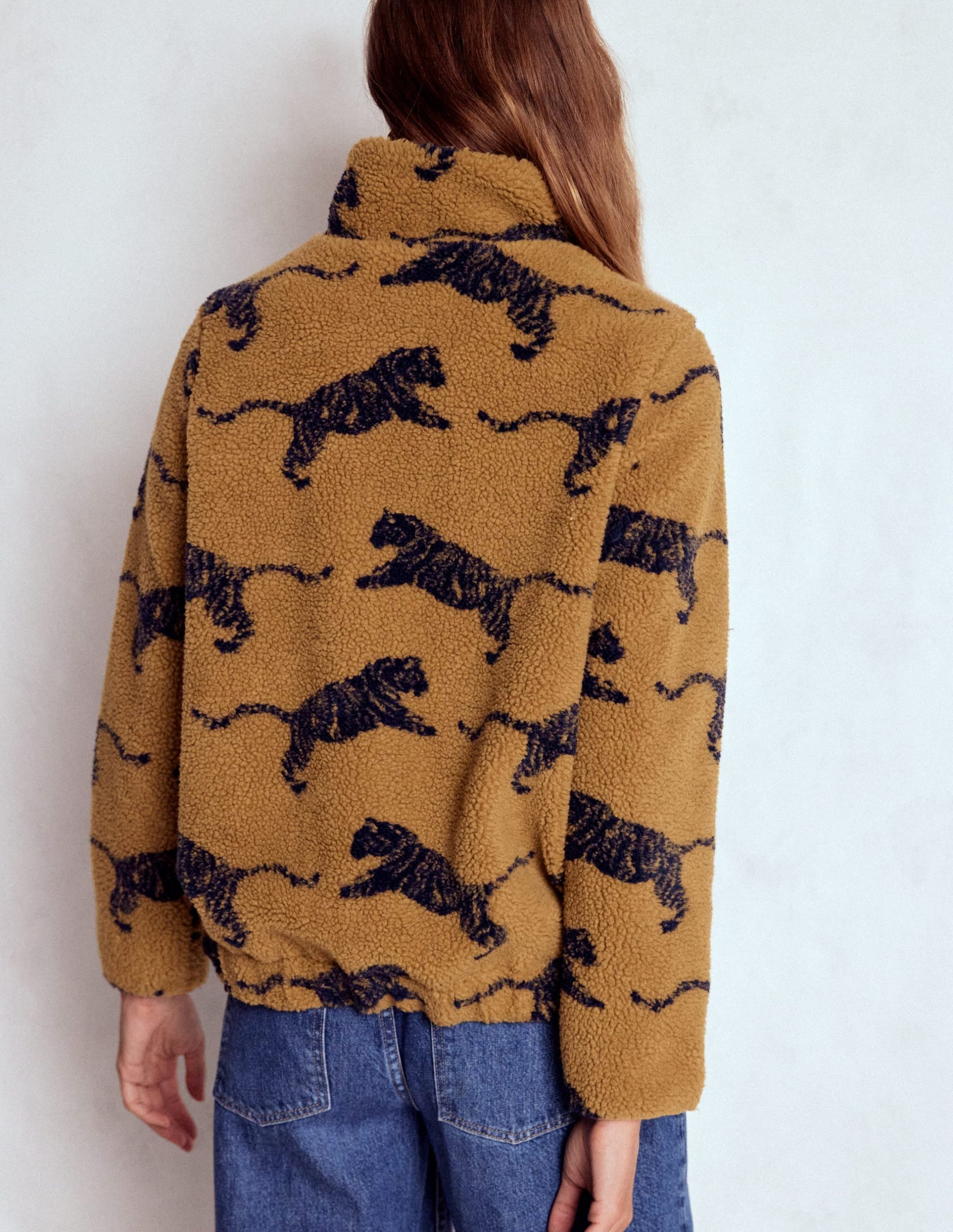 Westminster Borg Jacket-Hazelnut Brown. Leaping Tiger - Image 3