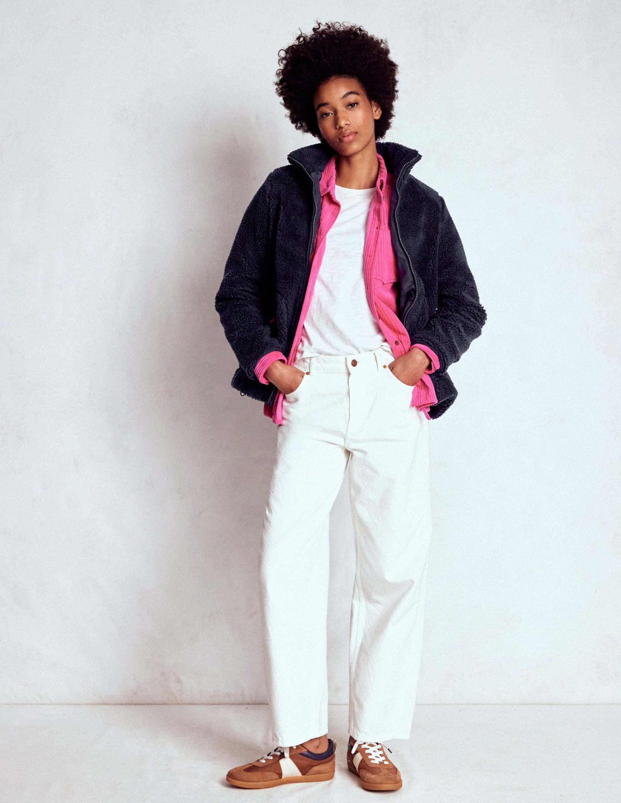 Westminster Borg Jacket-Navy - Image 4