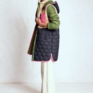 Borg Mix Coat-Multi Borg