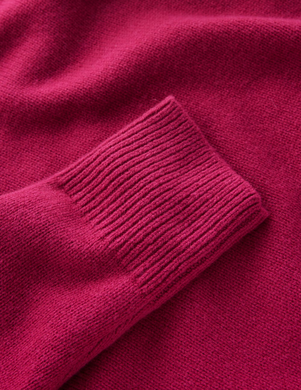 Polly Merino Roll Neck Sweater-Sorbet Pink - Image 8